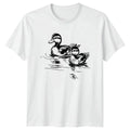 Duck And Duckling Animals Ducks Sketch Art Mens T-Shirt Womens Tee