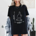 Funny Duck Rabbit Optical Illusion T-Shirt Minimalist Graphic Shirt Animal Tee