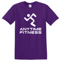 Anytime Fitness Gym Men's Purple Size S-3XL