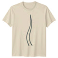 Simple Coffee Steam Minimalist Icon T-Shirt Minimalist Coffee Lover