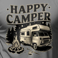 Funny Men's T-Shirt Happy Camper Camping Quotes Shirts Men's Gifts