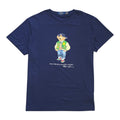 Polo Ralph Lauren Classic Fit Polo Bear Varsity Jersey T-Shirt Navy Short Sleeve