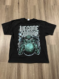 Vintage Y2K We Came As Romans metal emo hot topic goth band tee L