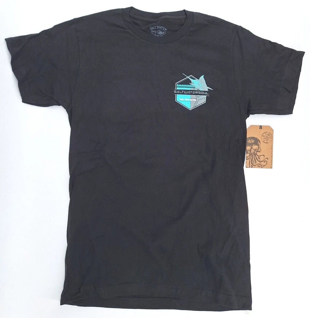 Salt Water Soul - Men's Modern Marlin T-Shirt