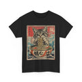Cat Eating Ramen Noodles Kawaii Anime Manga Japanese FoodT-Shirt