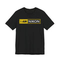 I Am Nikon Camera Logo Unisex T-Shirt Black Navy S-5XL