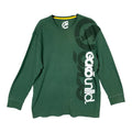 Vtg Ecko Unltd 3XL Green Waffle Long Slv Logo Rhino Hip Hop Streetwear Y2K Shirt