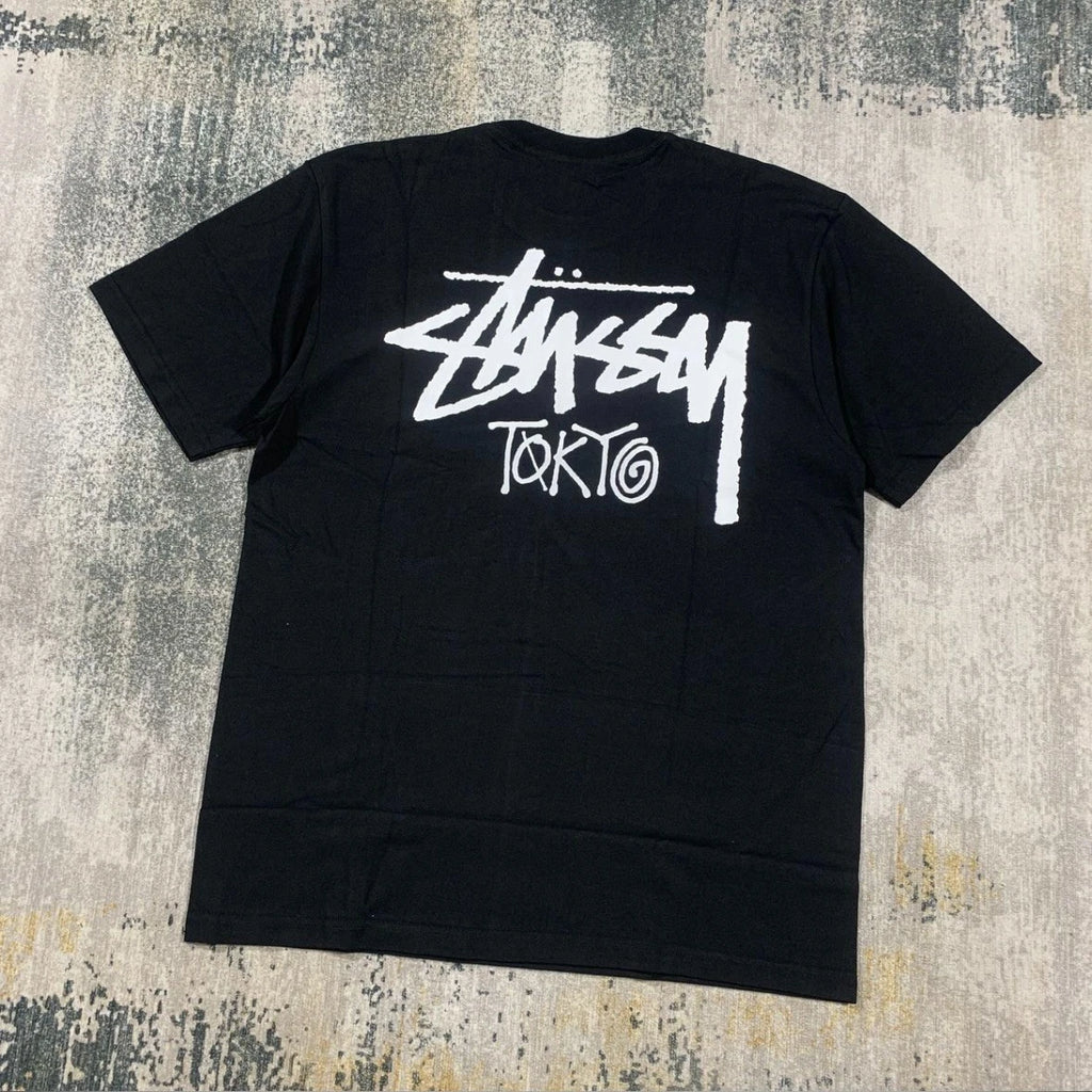 Stussy Stock Tokyo tee - Black Medium