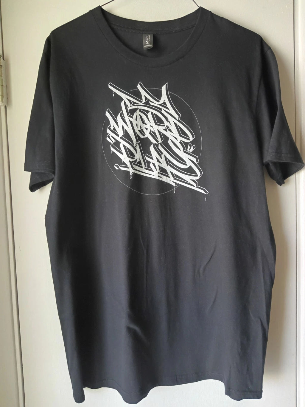 Hip Hop Wild-style  "Word Play" Crown Streetwear Large Tee