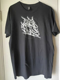 Hip Hop Wild-style  "Word Play" Crown Streetwear Large Tee