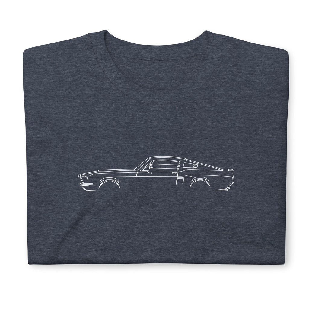 Softstyle T-Shirt For Ford Mustang Shelby GT500 1967 Car Owners Birthday Gift
