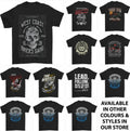 Biker T-Shirt Motorbike Motorcycle Funny Cafe Racer Chopper 12