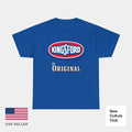 Kingsford The Original Charcoal BBQ Black Blue White T Shirt Heavy Cotton Tee