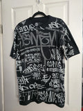 Vintage Element Graffiti Style T-Shirt Mens L