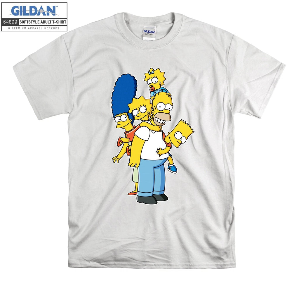 The Simpsons T-shirt All characters Family T shirt Men Women Unisex Tshirt V340