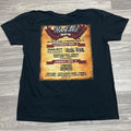 Vintage 80s Rock Fest Band Tee Men 2XL XL Cheap Trick Lynrd Skynrd Concert Merch