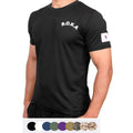 KOREA Army T-Shirt (R.O.K.A) | ROCATI Cool Dry Black Tee | S-4XL | 7 Colors