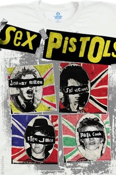 SEX PISTOLS-ROTTEN,VICIOUS,JONES,COOK-T-SHIRT S-M, XL-XXL Punk Rock-RARE-Vintage