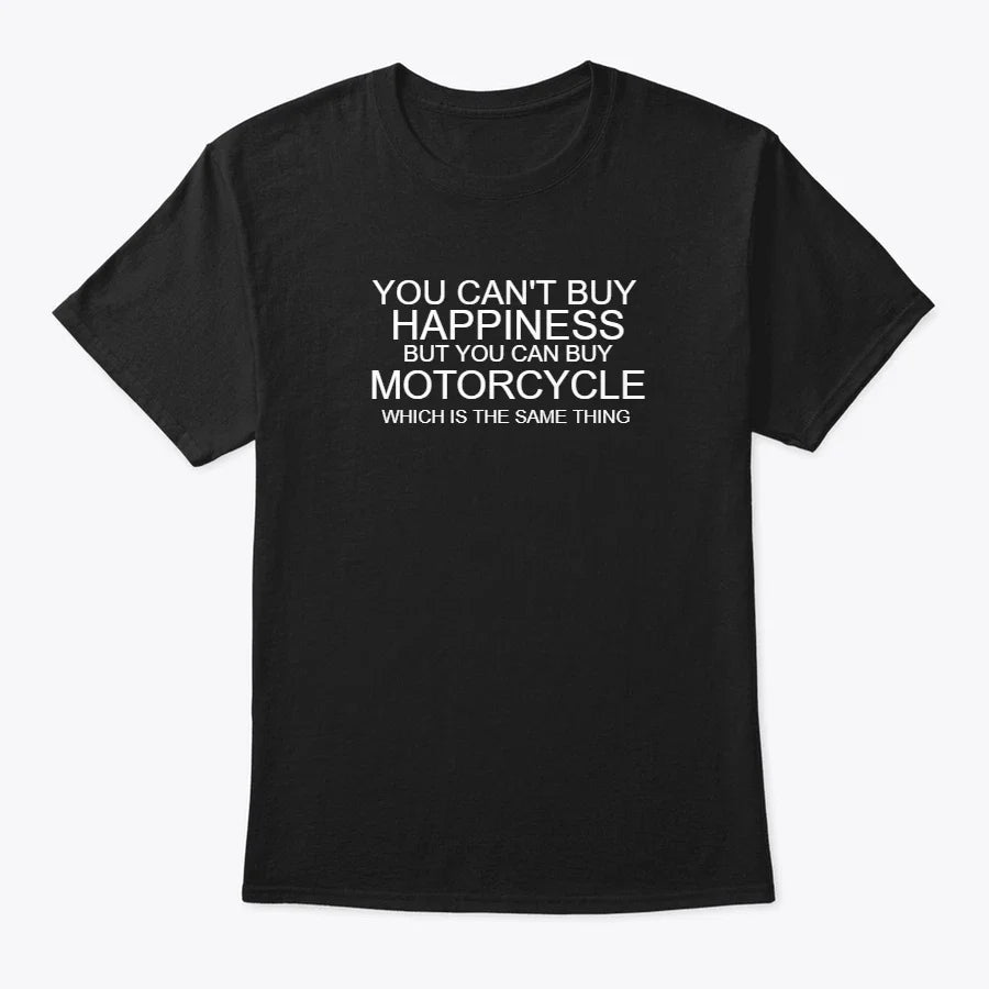 MOTORCYCLE Funny Parody Racing T Shirt S-2XL