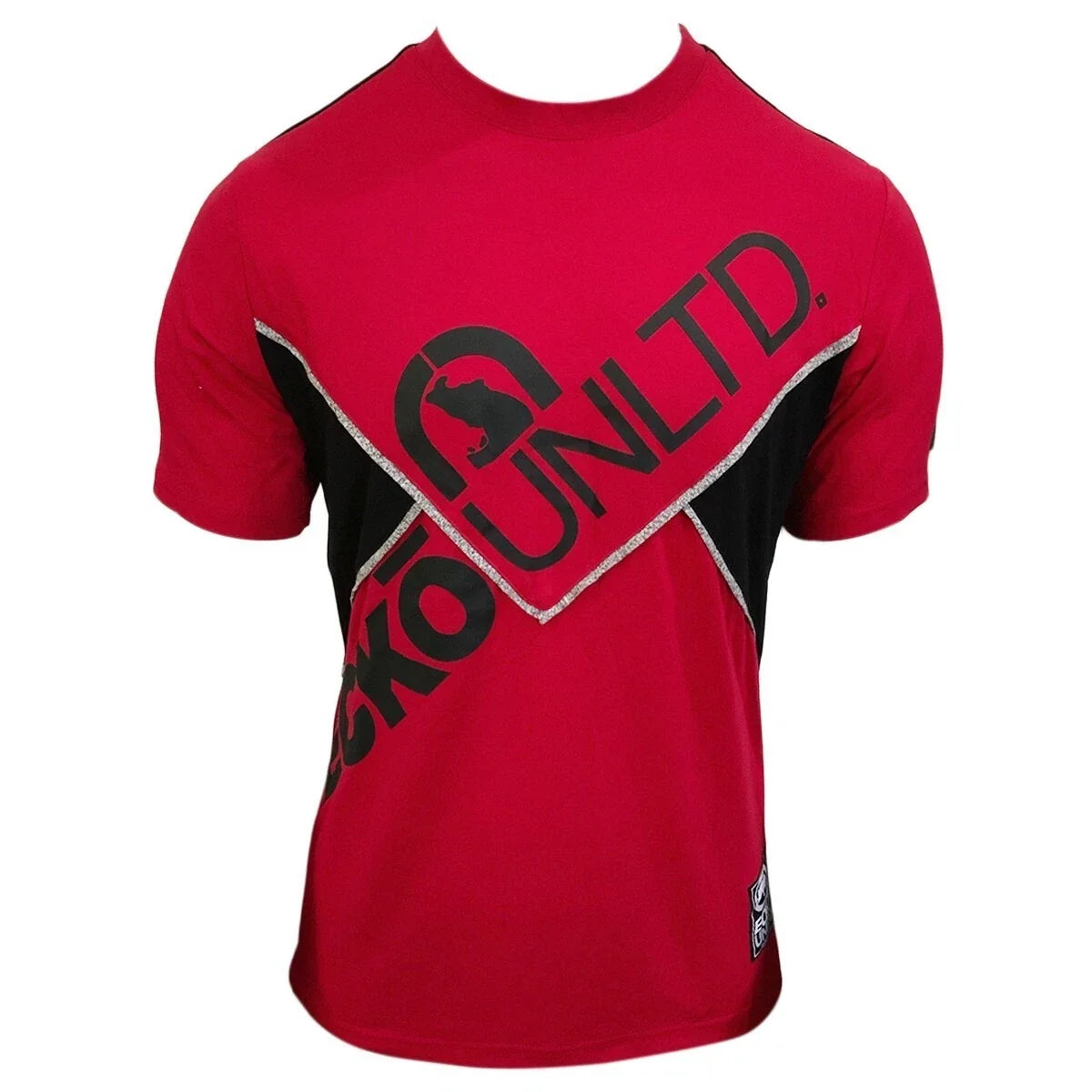 MSRP $44.99 NWT ECKO UNLTD. MEN'S RED CREW NECK SHORT SLEEVE T-SHIRT Y2K