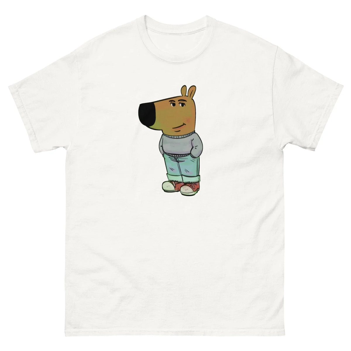 Chill Guy meme tee