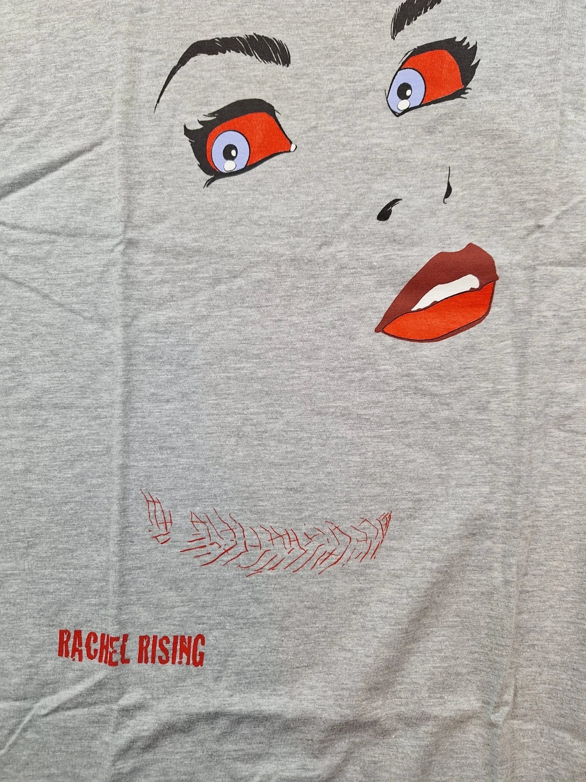 Y2K Graphitti Design Shirt Sz S Rachel Rising Terry Moore Gray SEALED