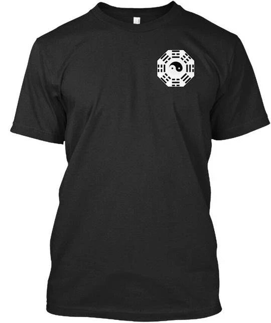Minimalist Yin Yang Premium T-Shirt Made in the USA Size S to 5XL