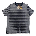 Common People T-Shirt Men's L Navy Striped NWT Short Sleeve NEW Super Soft Crew