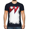 NEPAL GRUNGE FLAG MENS T-SHIRT TEE TOP NEP?LA NEPALI NEPALESE SHIRT FOOTBALL