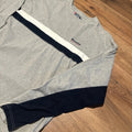 Y2K Chaps Ralph Lauren Grey Colorblock Long Sleeve Shirt Mens XL