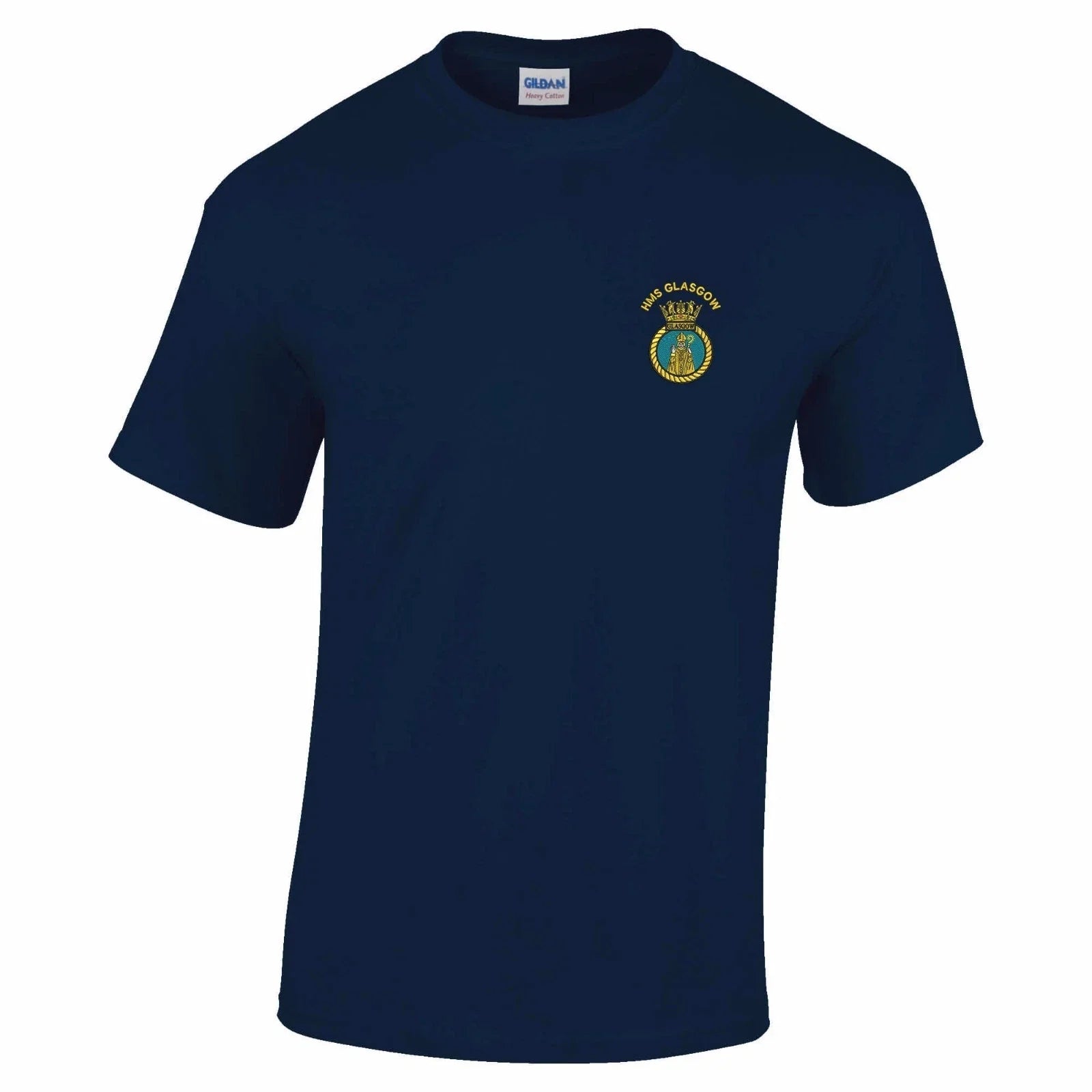 OFFICIAL HMS Glasgow Embroidered T-Shirt