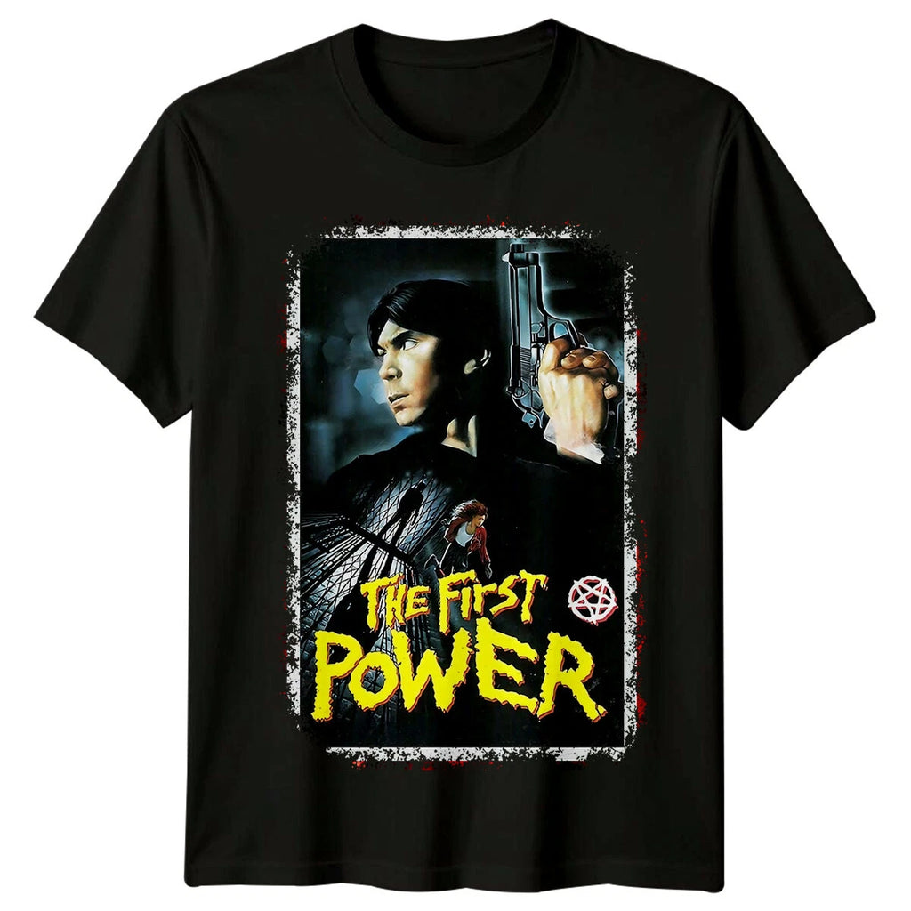 The First Power (1990) Movie Poster Inspired T-Shirt Retro 90s Tee Unisex