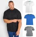 Duke D555 Mens King Size Big Tall Flyers Premium Cotton Crew Neck T-Shirt Tee