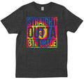 Straight Outta 8th Grade Eighth Grade Funny Back To School Graduate T-shirt