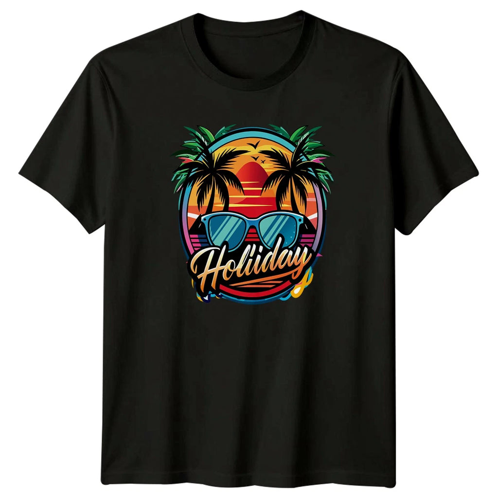 Holiiday T-Shirt Beach Holiday Tropical Getaway Summer Vacation