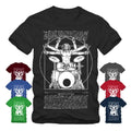 Drummer T-Shirt S-XXXXL DA Vinci Drums Rock Band Musicians Gifts Leonardo