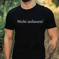 mens t shirt don't touch! Motif Cotton Size XS to 5XL