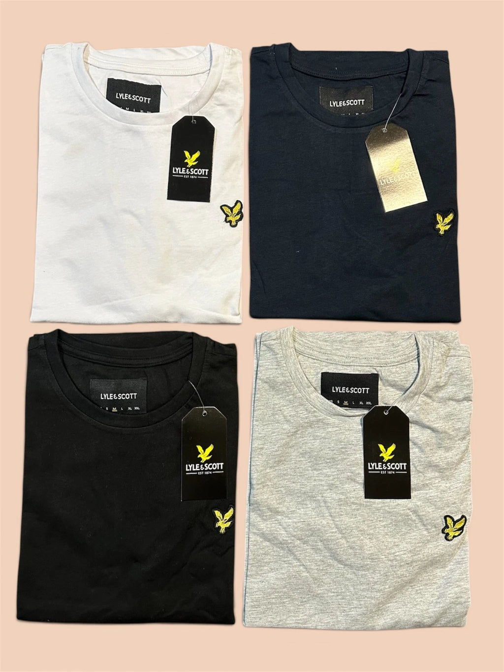 LYLE AND SCOTT SHORT SLEEVE CREW NECK PREMIUM SOFT COTTON T-SHIRT