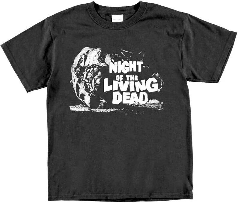 Night Of The Living Dead T Shirt Horror Movie Halloween Vintage Goth Grunge Punk