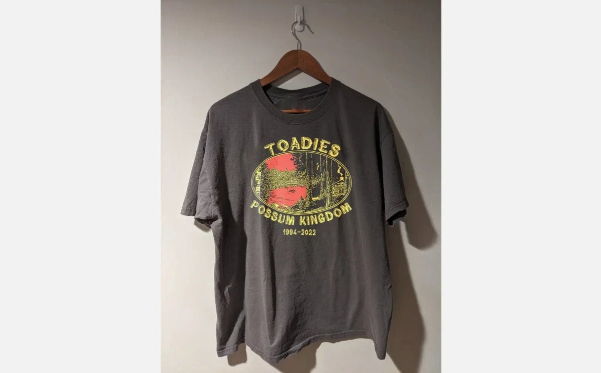 VTG Toadies Band 1994 2022 Short Sleeve S-5XL Cotton Black T Shirt