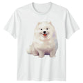 Samoyed Dog T-Shirt Pet Lover Gift For Him And Her