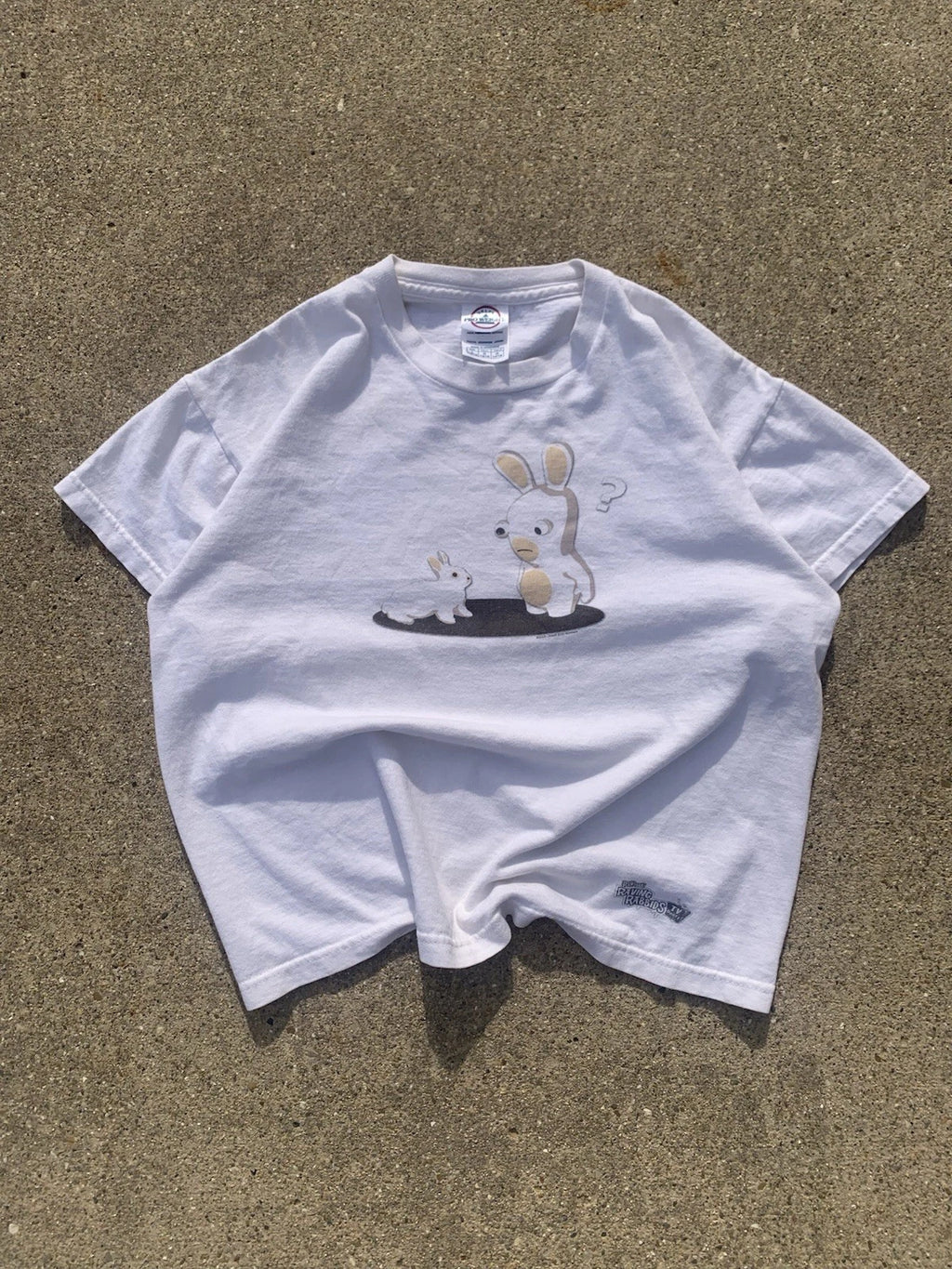2008 Rayman rabbids Wii game promo tee