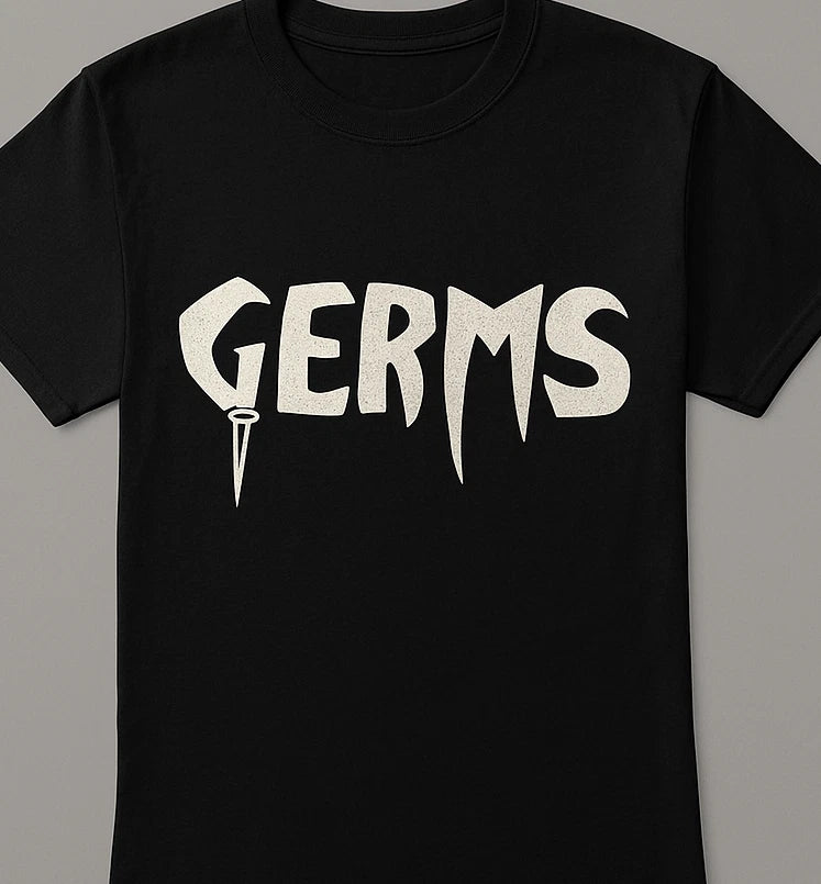 THE GERMS Punk rock hardcore thrash band T shirt tee music