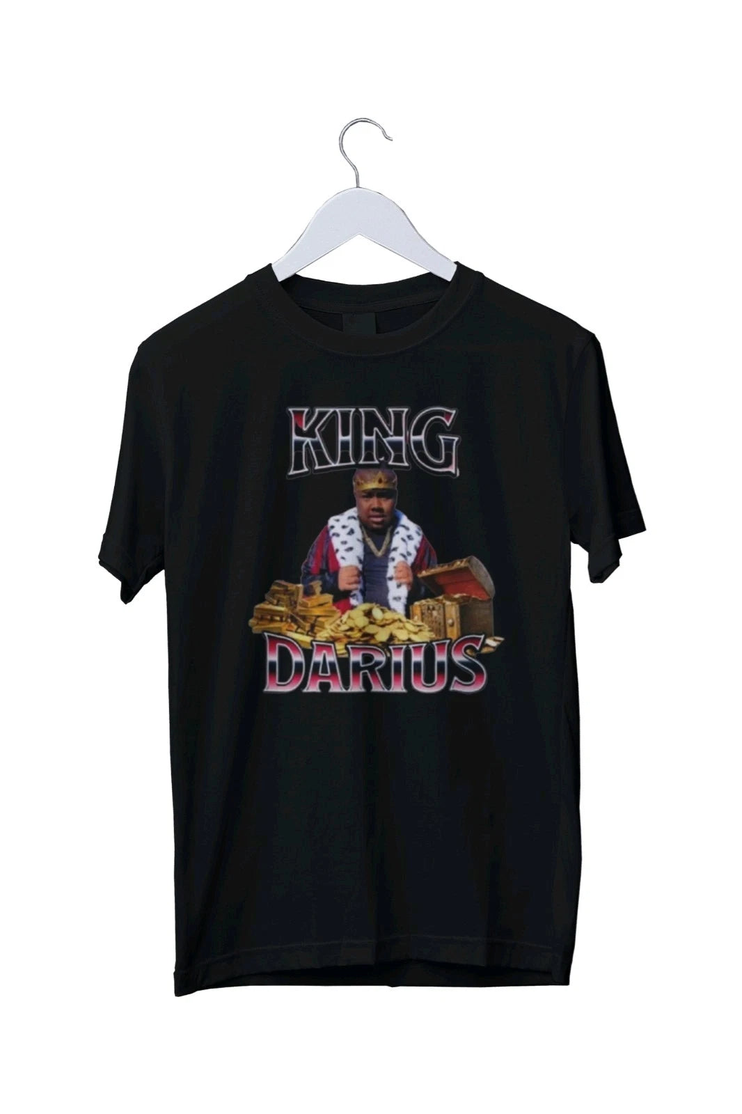 King Darius Shirt, Funny Tee Trendy Graphic T-Shirt S M L XL 2 3 4 XL