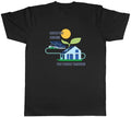 Solar Power Mens T-Shirt Harvesting Sunshine That Powers Tomorrow Tee Gift