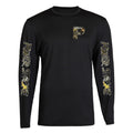 Camo Powerstroke T-Shirt Unisex Black Color Front S - 2XL Long Sleeve