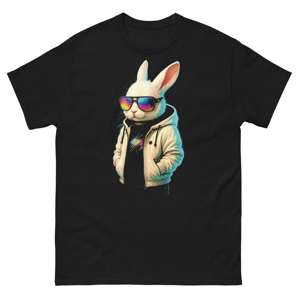 Cool Bunny Streetwear T-Shirt – Trendy Animal Graphic Tee for Men & Women