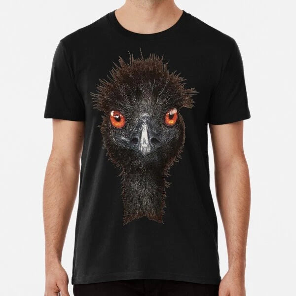 Funny Emu Bird - Cool Emu Illustration T-Shirt S-5XL Best T-Shirt