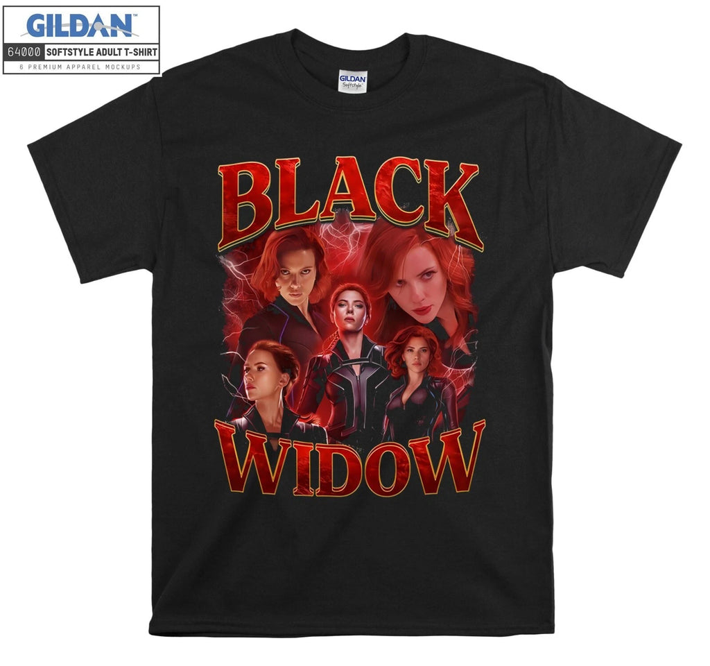 Black Widow Poster Avenger T-shirt Gift Hoodie T shirt Men Women Unisex 6566