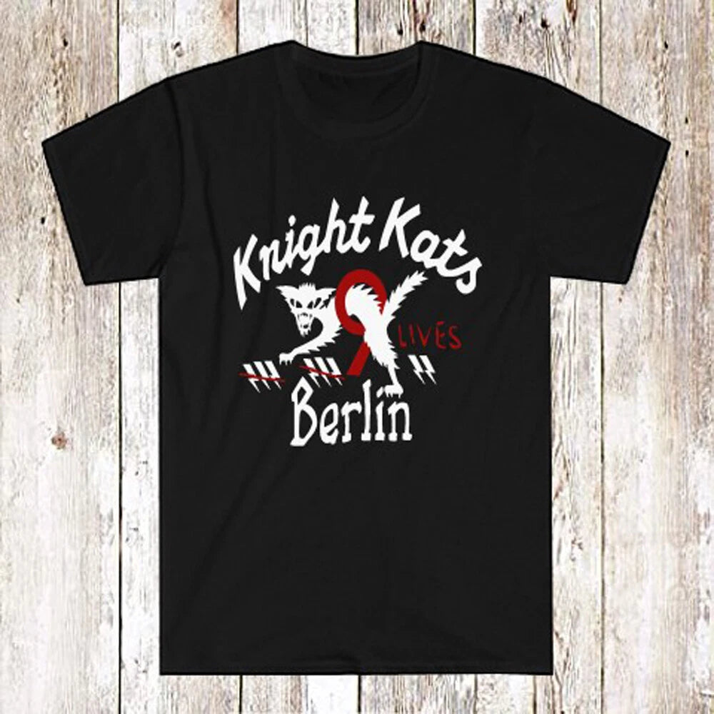 Knight Kats Men's Black Size S-5XL